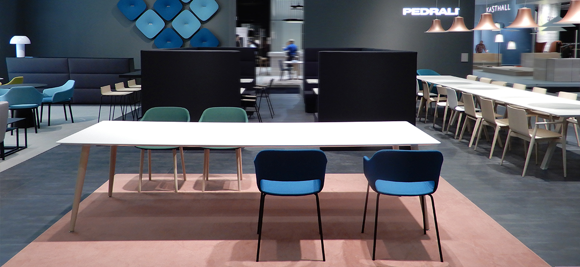 lebhafte Vielseitigkeit: Pedrali bei der Stockholm Furniture and Light Fair 2017