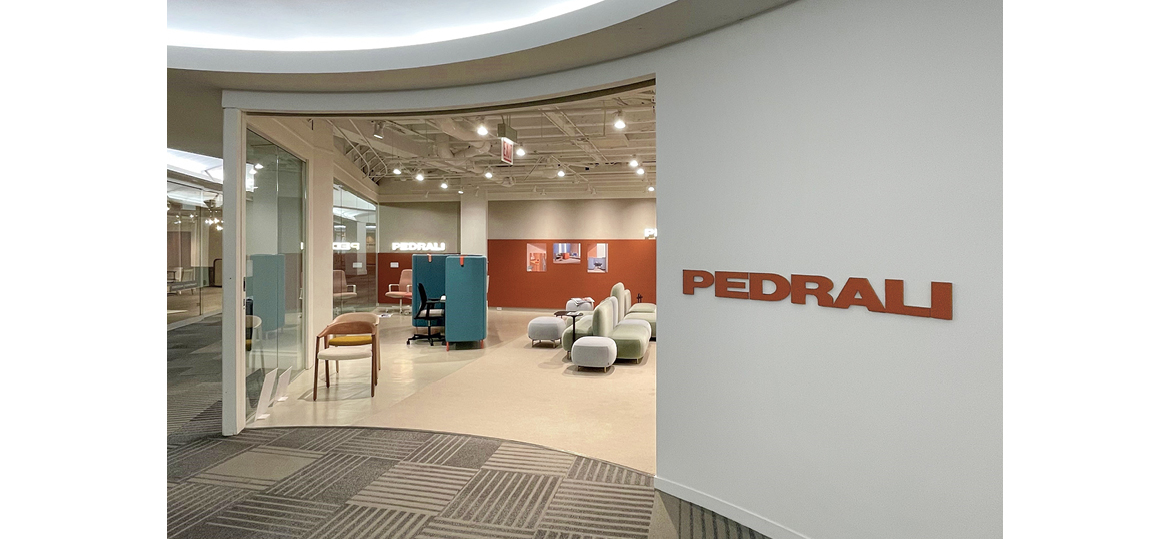 Las colecciones Pedrali en escena en NeoCon 2023