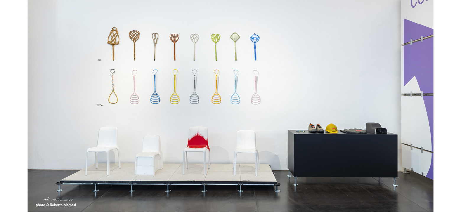 Pedrali on show at Hyperdesign with Snow chair 