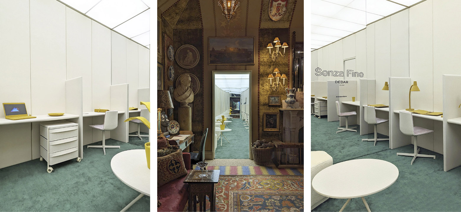 Pedrali in London mit Fosbury Architecture und Dedar für WOW!House
